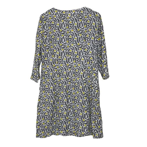 Boden Floral Linen Dress Women Size 10L - Picture 2 of 7